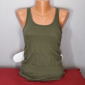 Woven Fitted Tank Top
